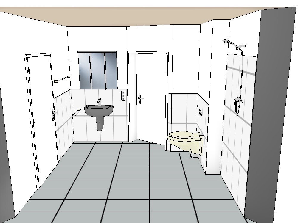 **vermietet** Barrierefreie 2-Zimmer Single-Wohnung mit großem Balkon, Fahrstuhl, Einbauküche und Stellplatz