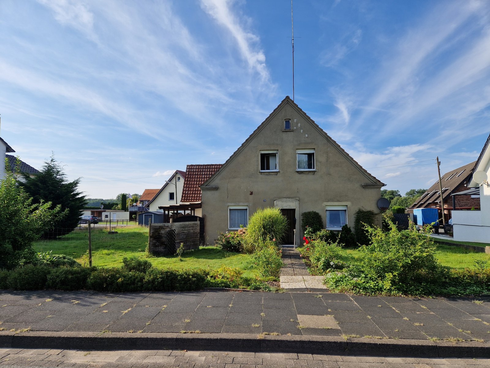 ***verkauft***Großzügiges Baugrundstück mit Altbestand in Löhne - Obernbeck
