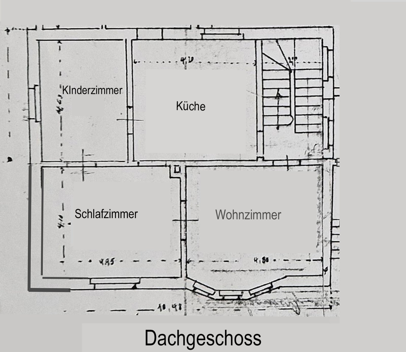 ***verkauft*** Sanierung oder Abriss + Option 2. Bauplatz
