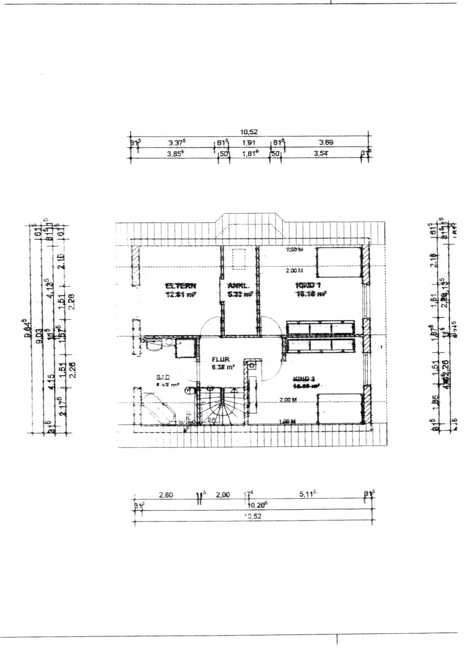 Grundriss DG Grundriss DG