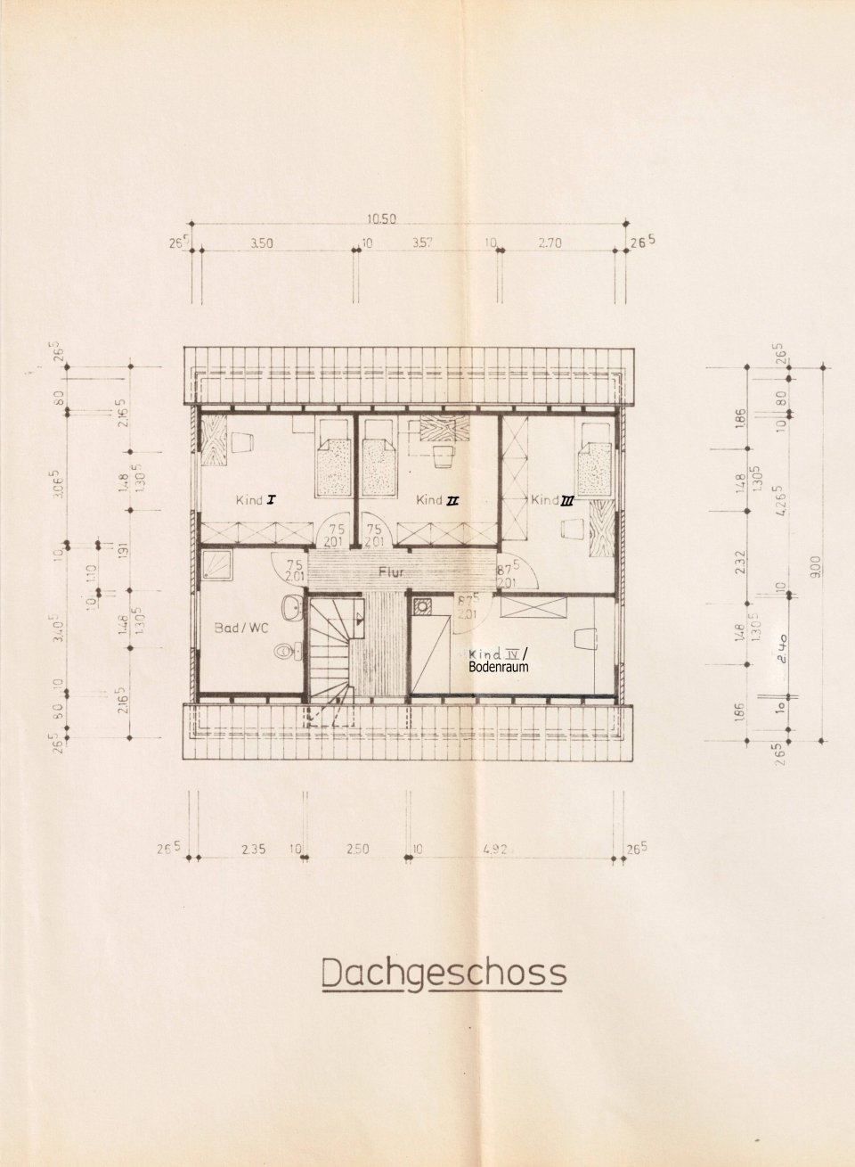 Grundriss DG Grundriss DG