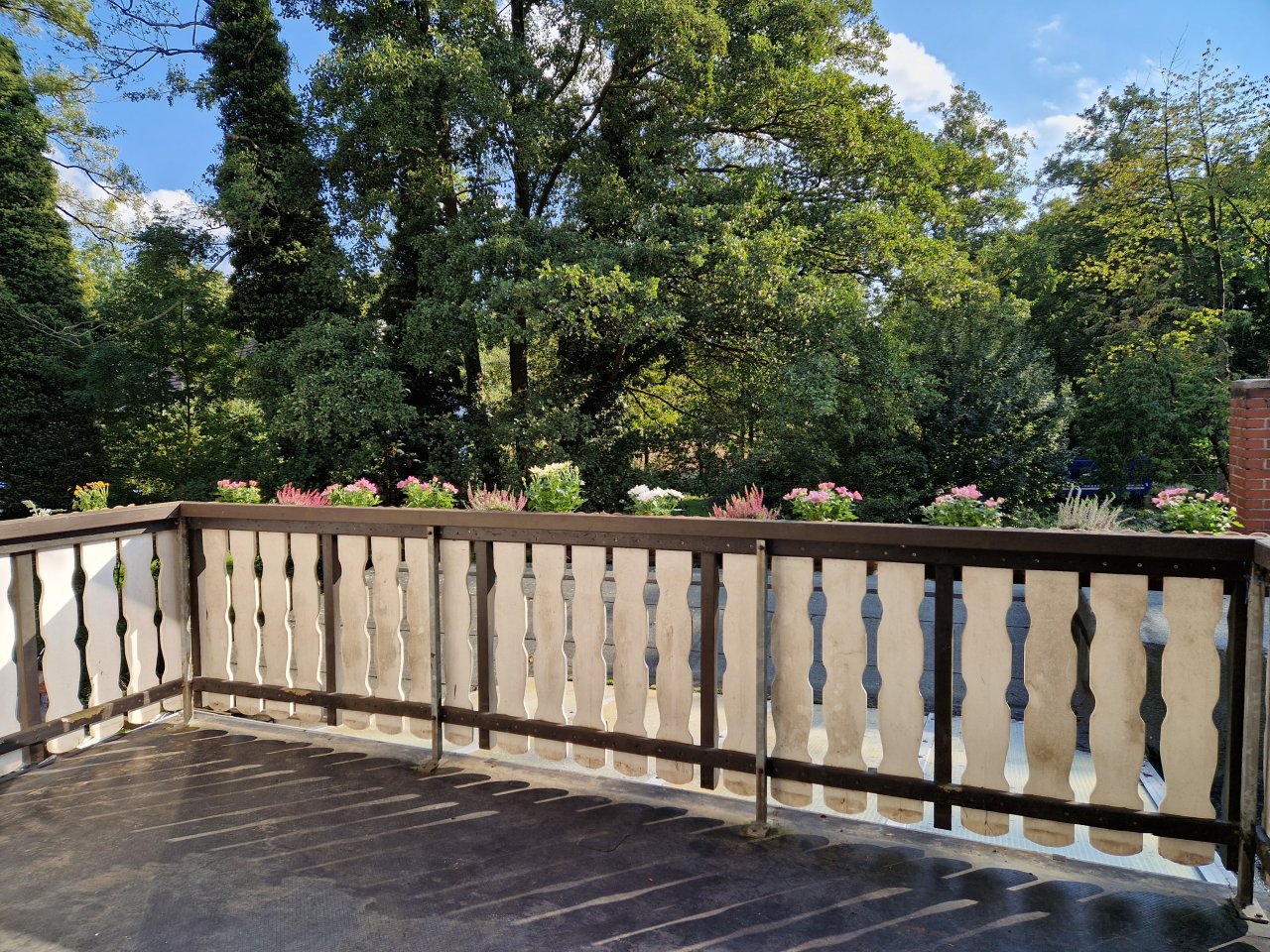 Blick vom Balkon Blick vom Balkon