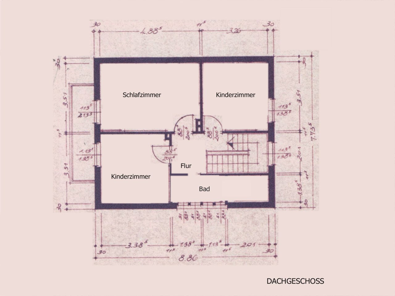 Grundriss DG 