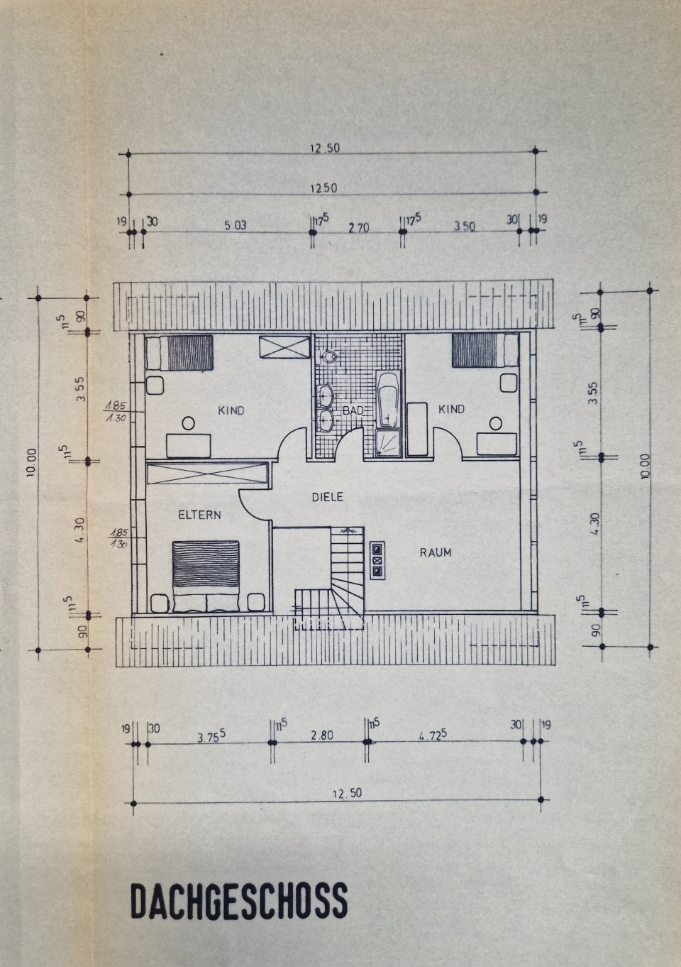 Grundriss DG Grundriss DG