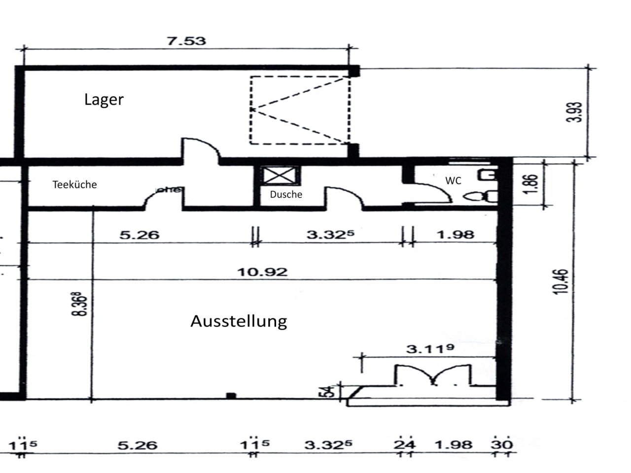 Grundrissmaßangaben Grundrissmaßangaben