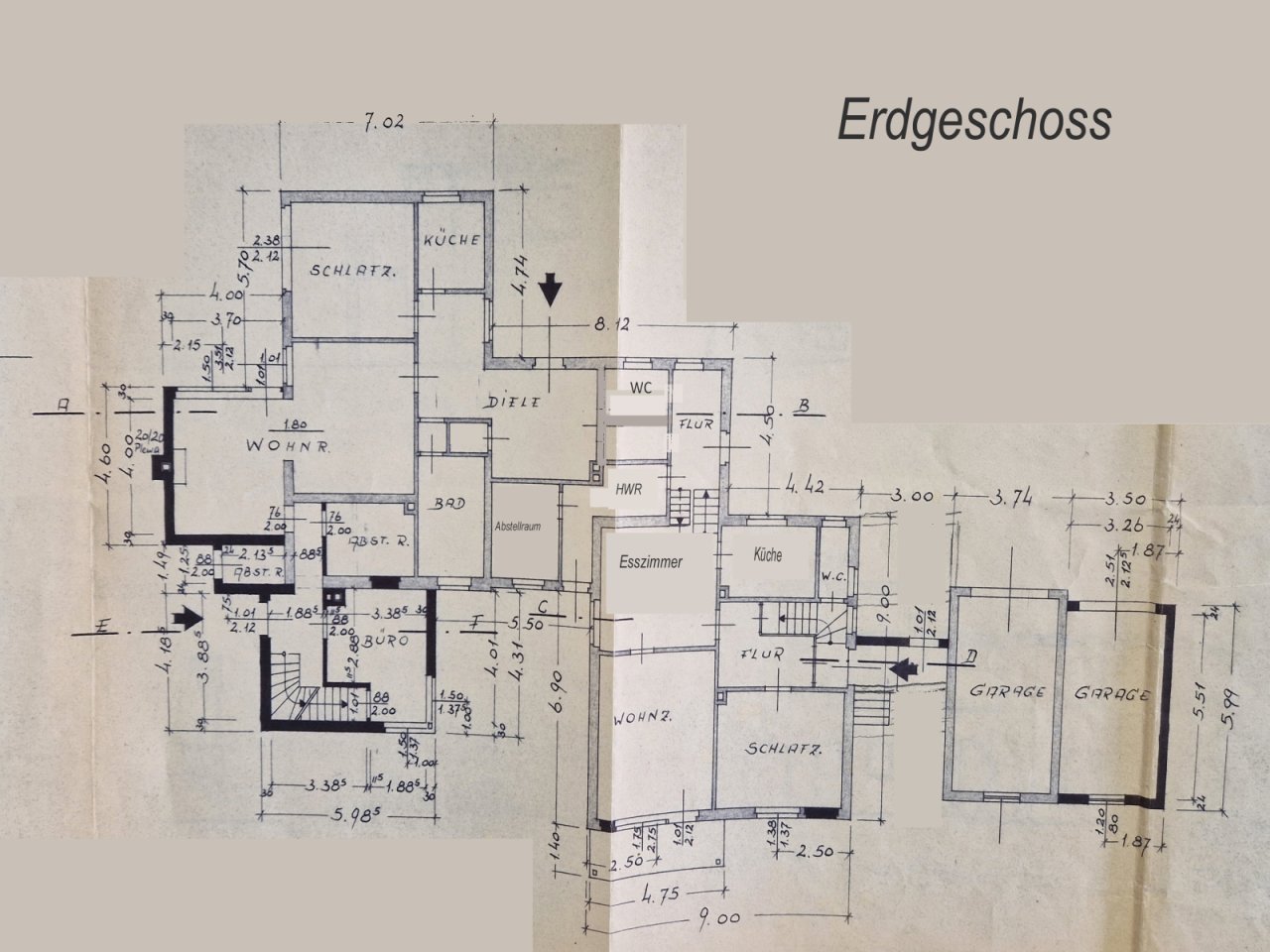 Grundriss EG Grundriss EG