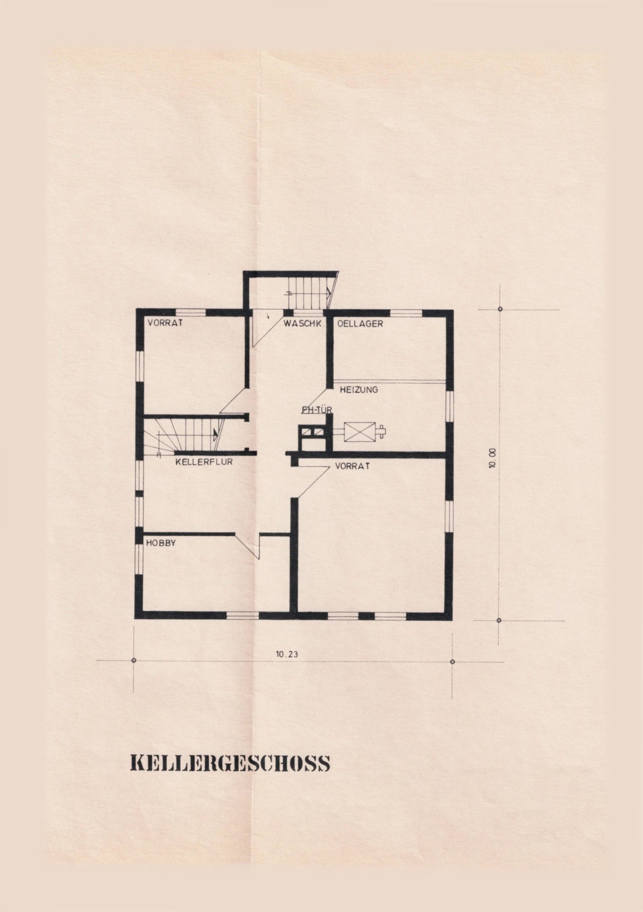 Kellergeschoss Kellergeschoss