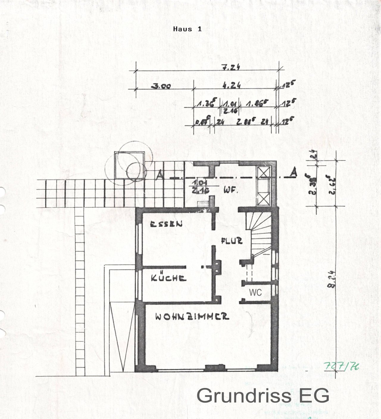 Grundriss EG Haupthaus Grundriss EG Haupthaus