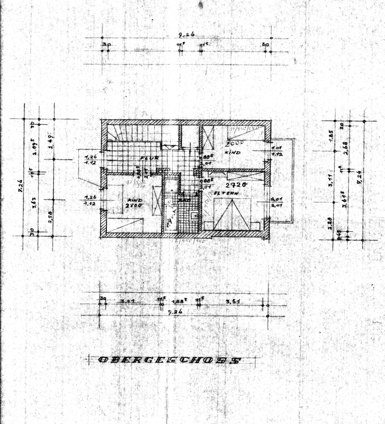 Grundriss OG Haupthaus Grundriss OG Haupthaus