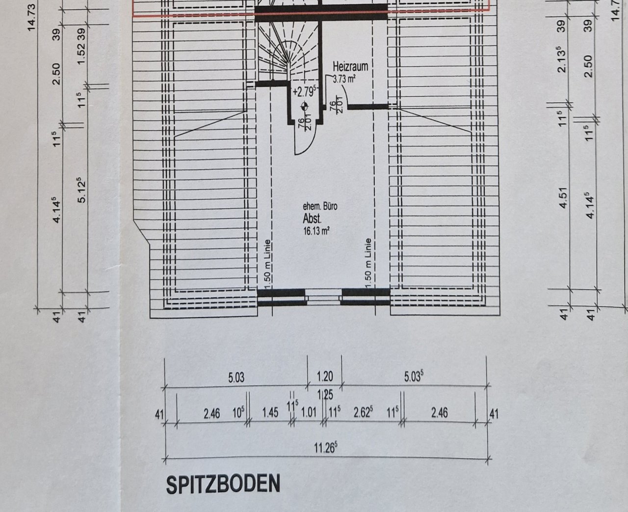 Grundriss Spitzboden Grundriss Spitzboden