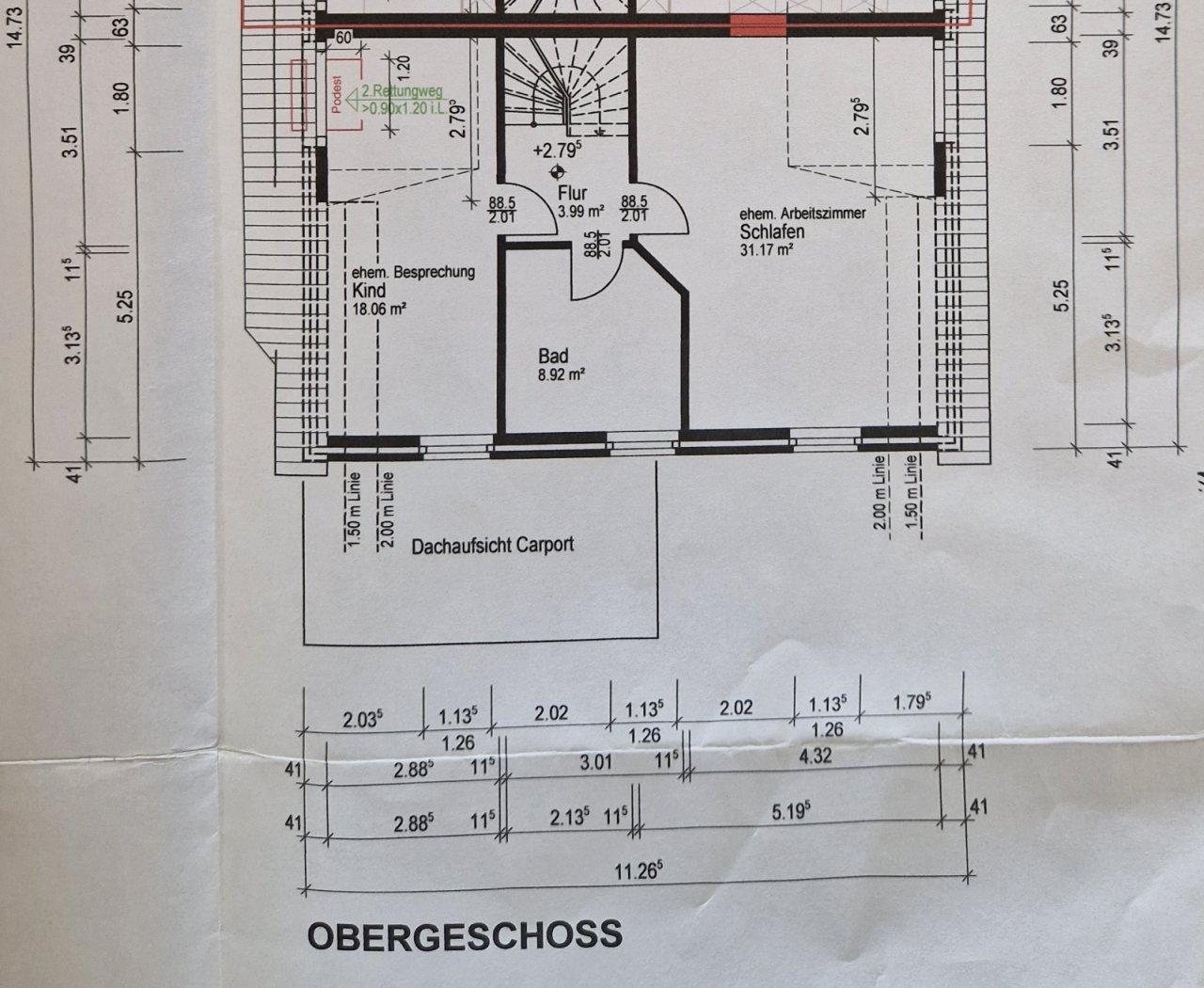 Grundriss OG Grundriss OG