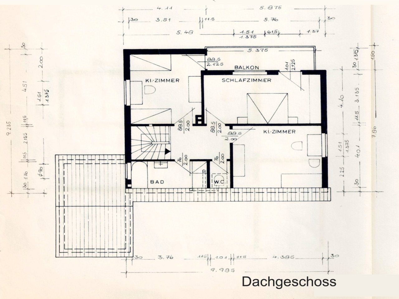 Grundriss DG Grundriss DG