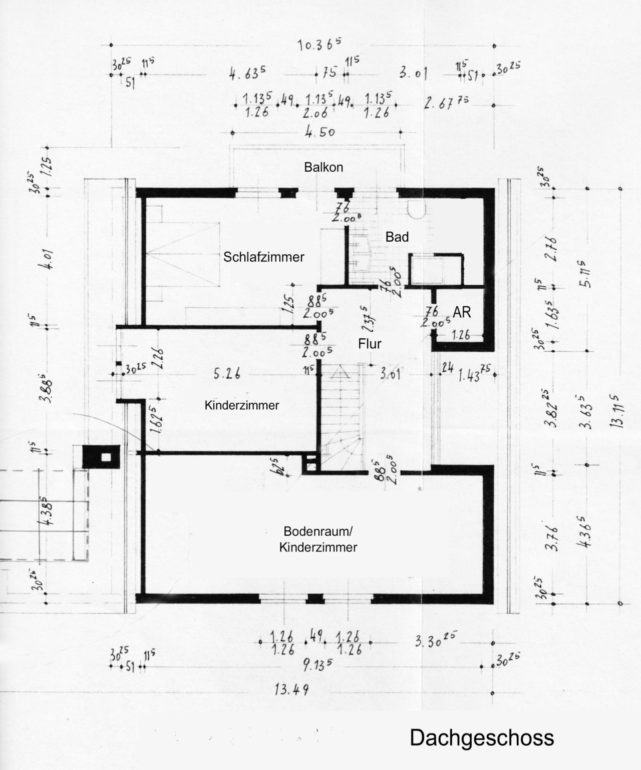 Grundriss DG Grundriss DG