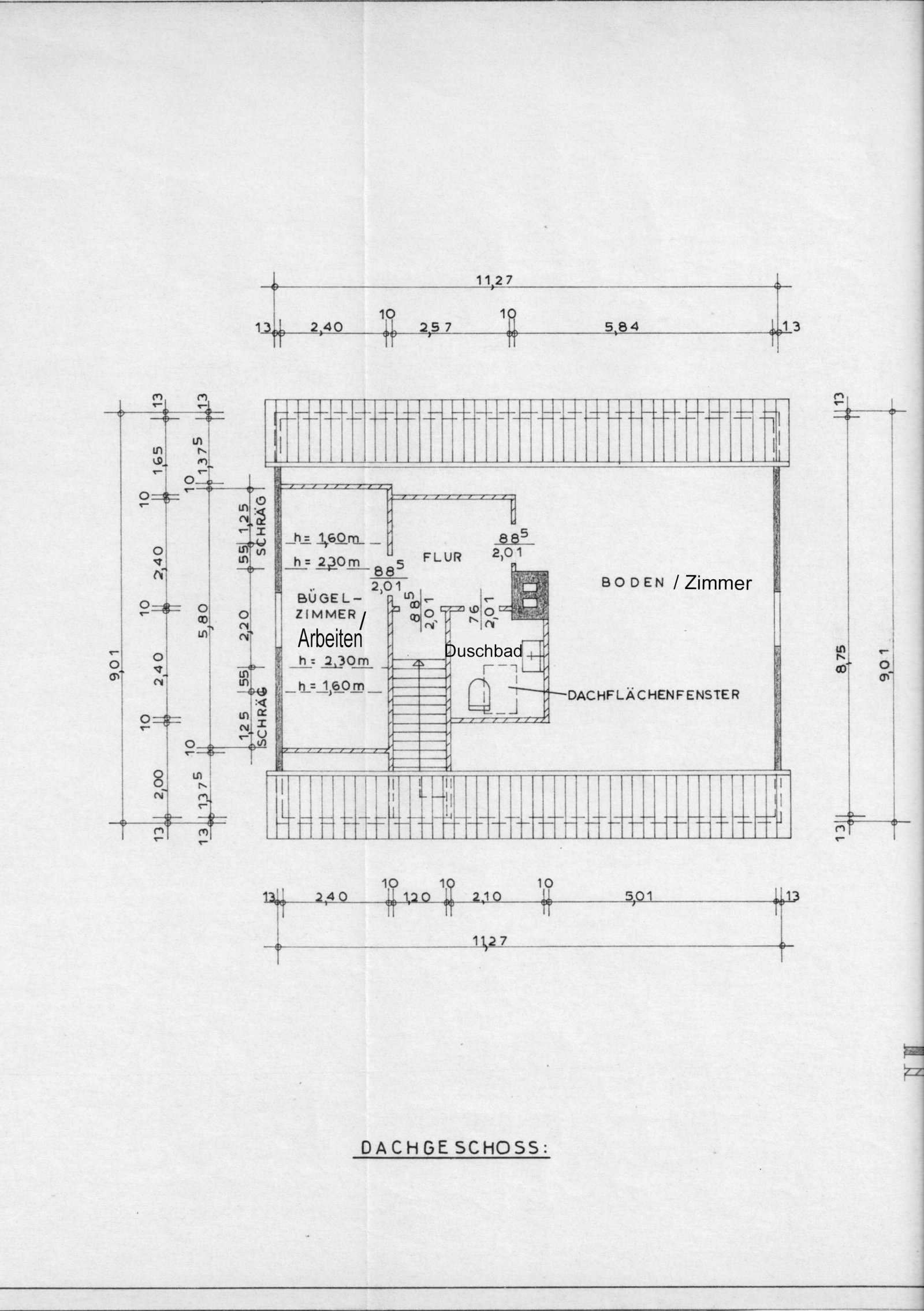 Grundriss DG Grundriss DG