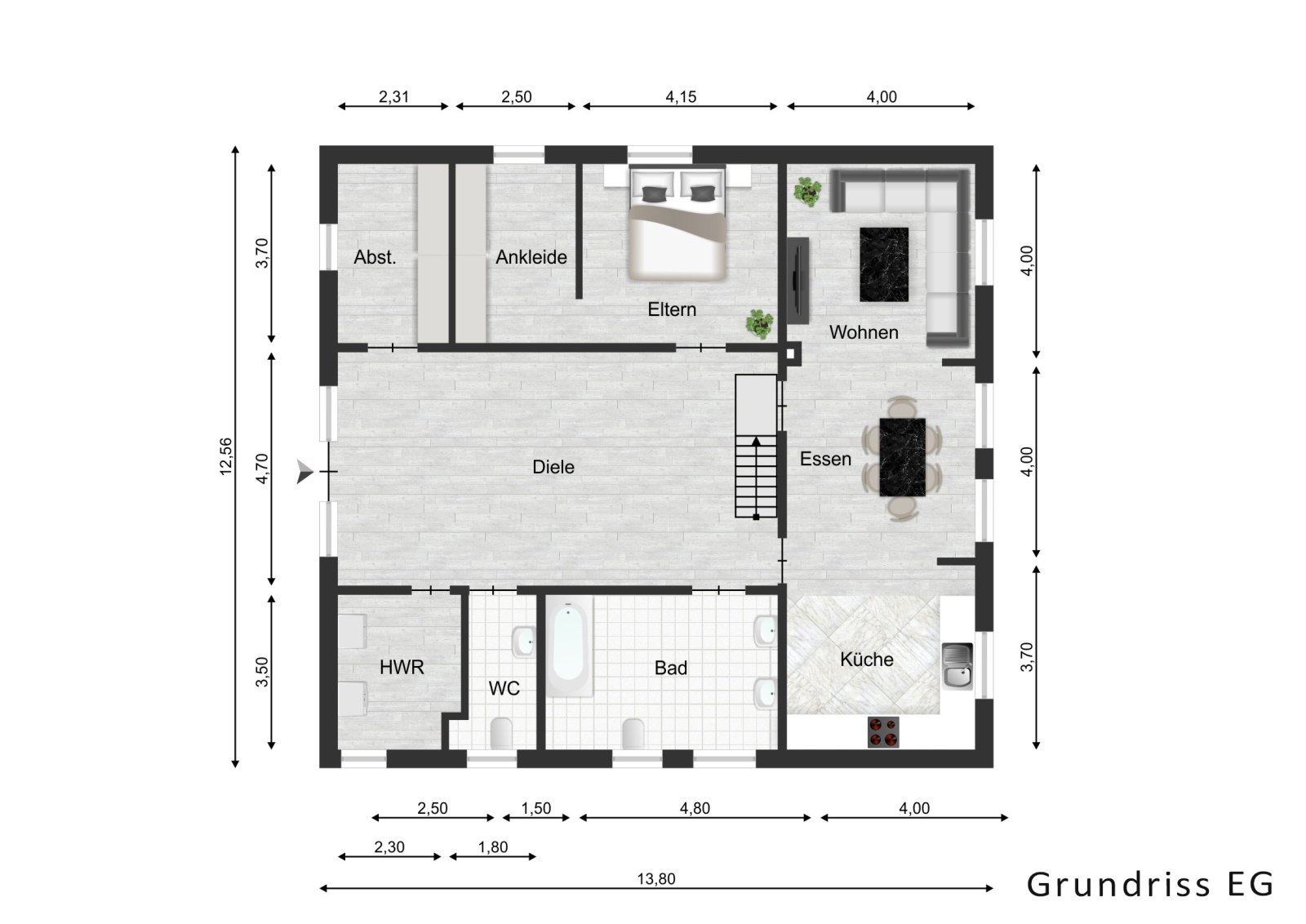 Grundriss EG