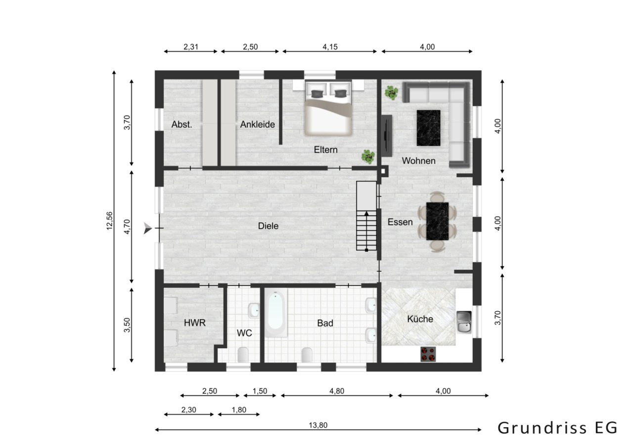 Grundriss EG