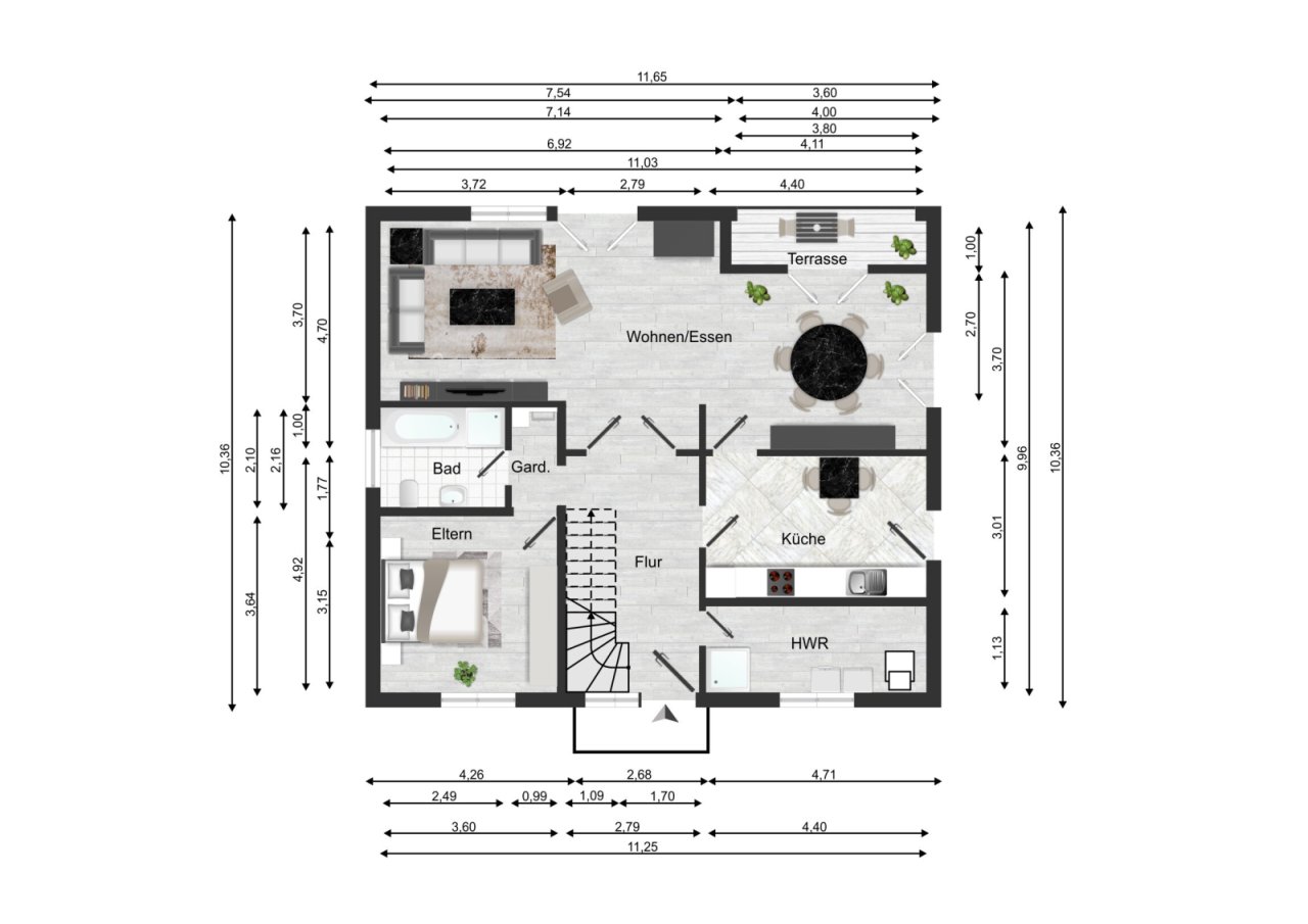 Grundriss EG Grundriss EG