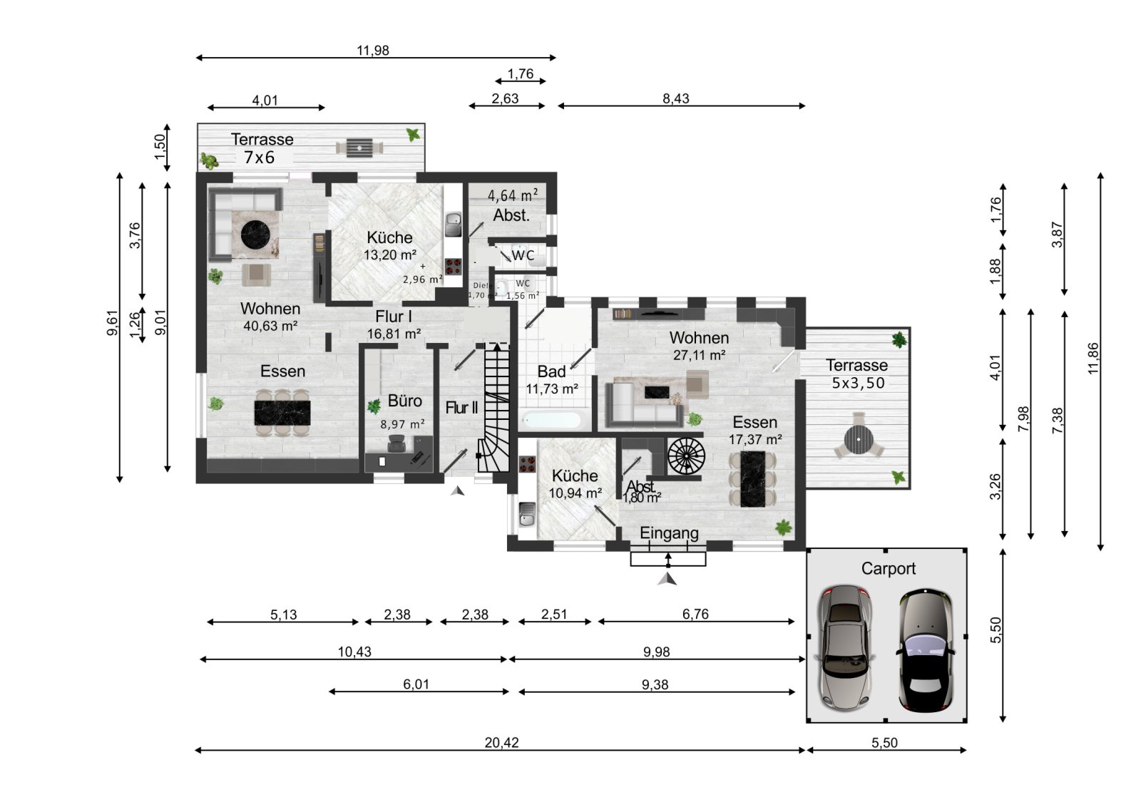 Grundriss EG 