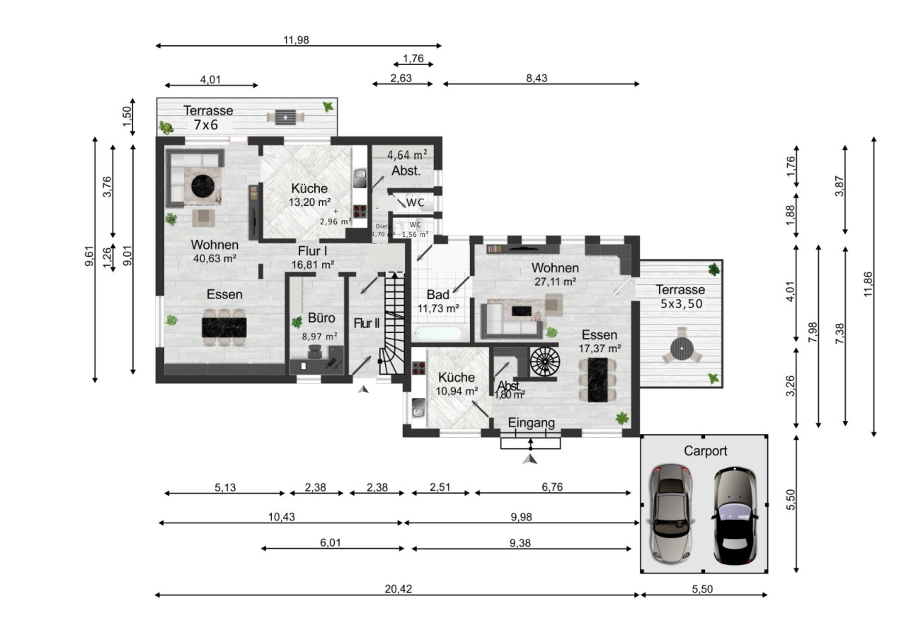 Grundriss EG 